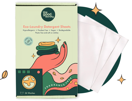 Unscented Eco-Laundry Detergent Sheets – Change is Nature