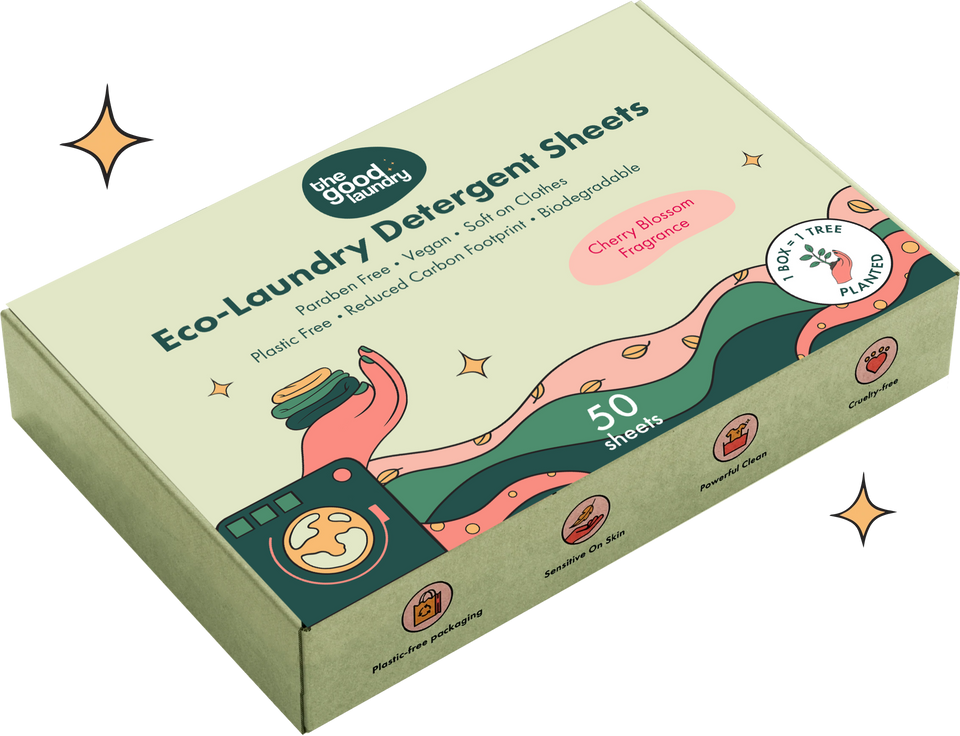 Eco-laundry detergent sheets